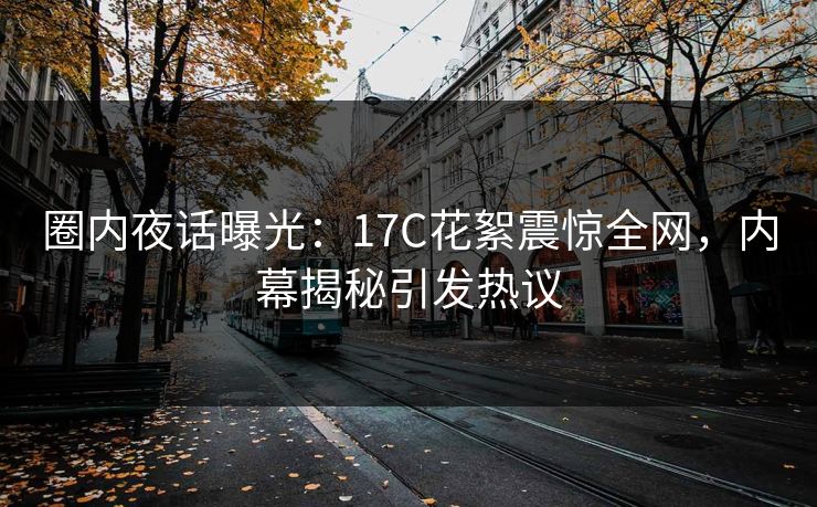 圈内夜话曝光:17C花絮震惊全网,内幕揭秘引发热议